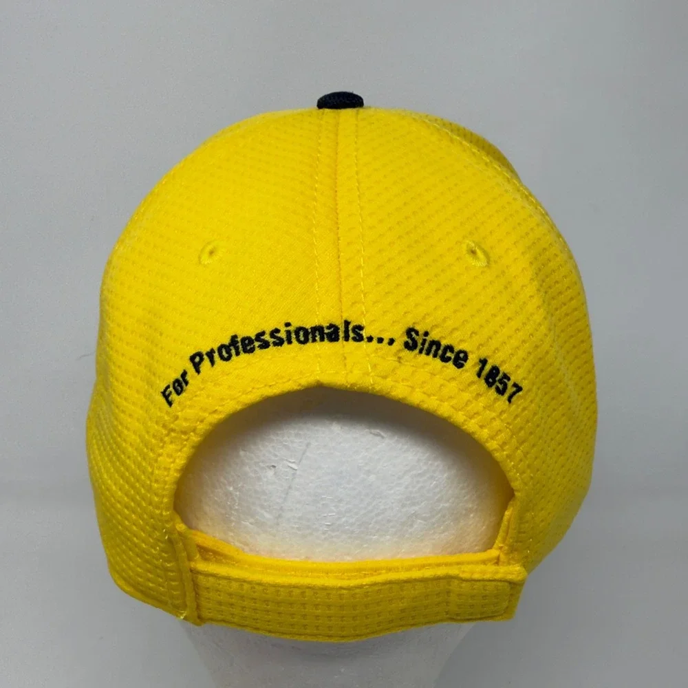 Klein Tools Yellow Black Adjustable Baseball Cap Lineman Logo Hat One Size - Picture 5 of 10